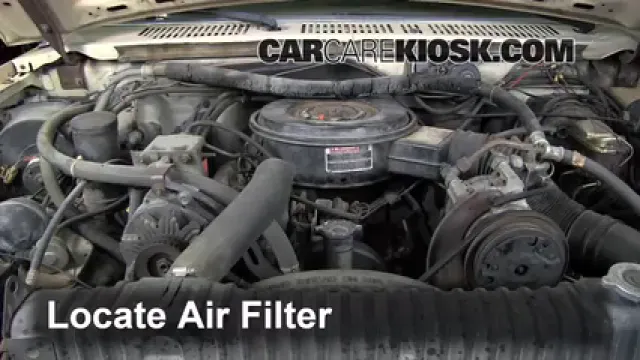 1984 Ford F-250 6.9L V8 Diesel Standard Cab Pickup Air Filter (Engine) Replace